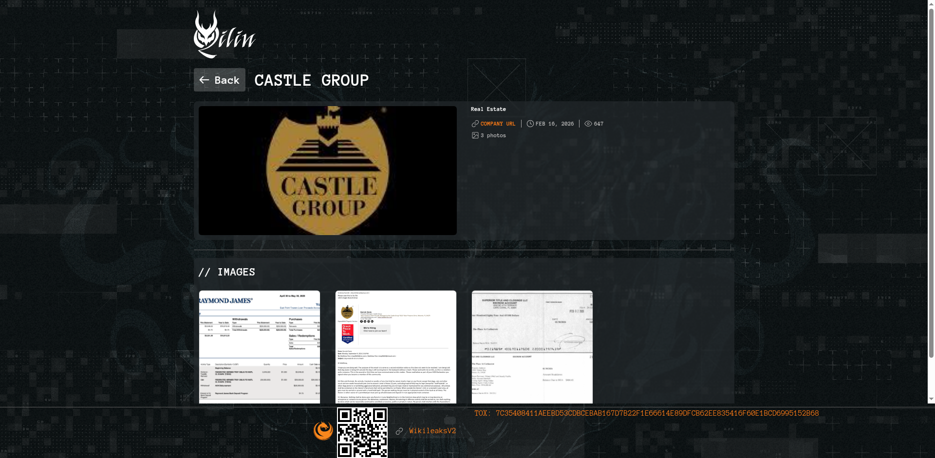 Screenshot del ataque
