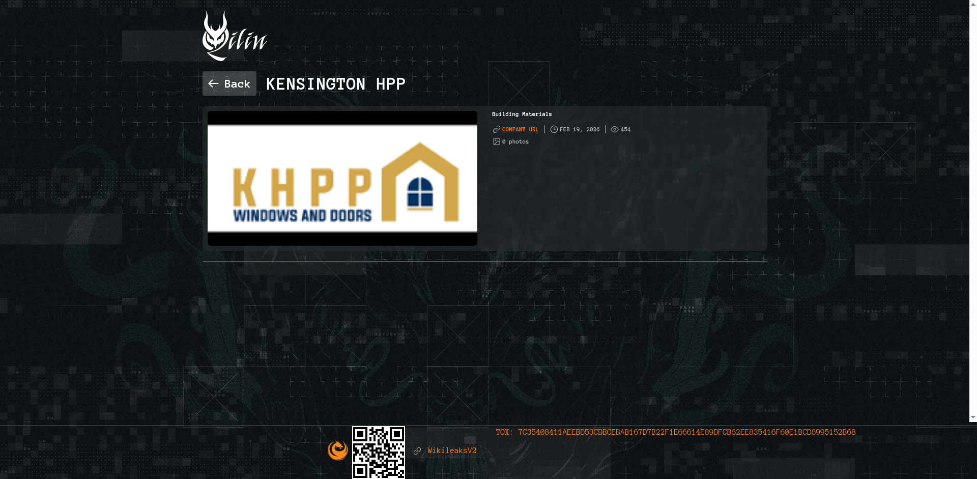 Screenshot del ataque