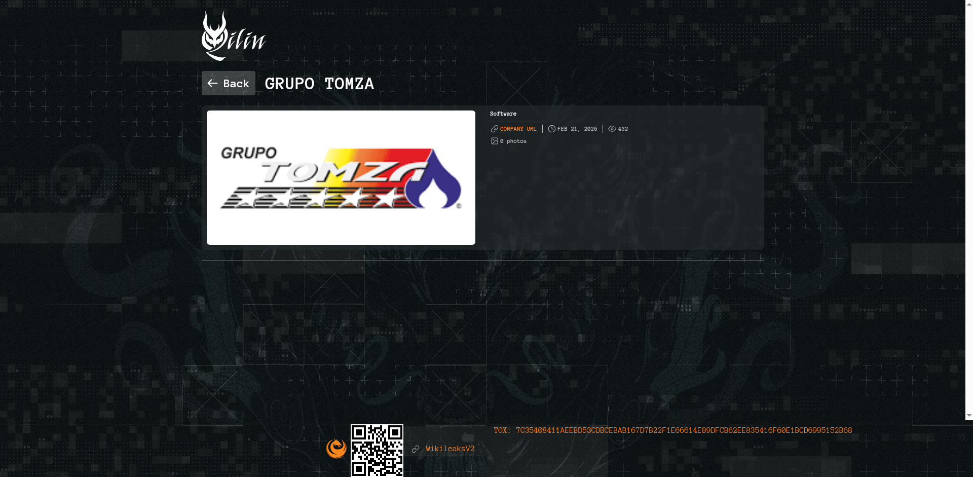 Screenshot del ataque