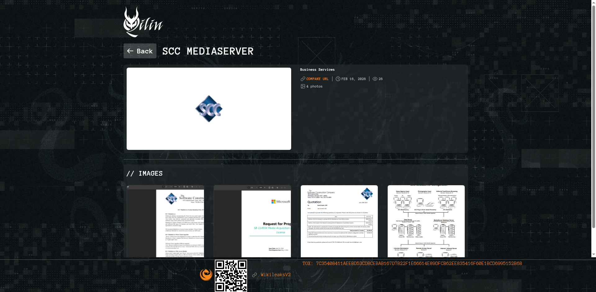 Screenshot del ataque