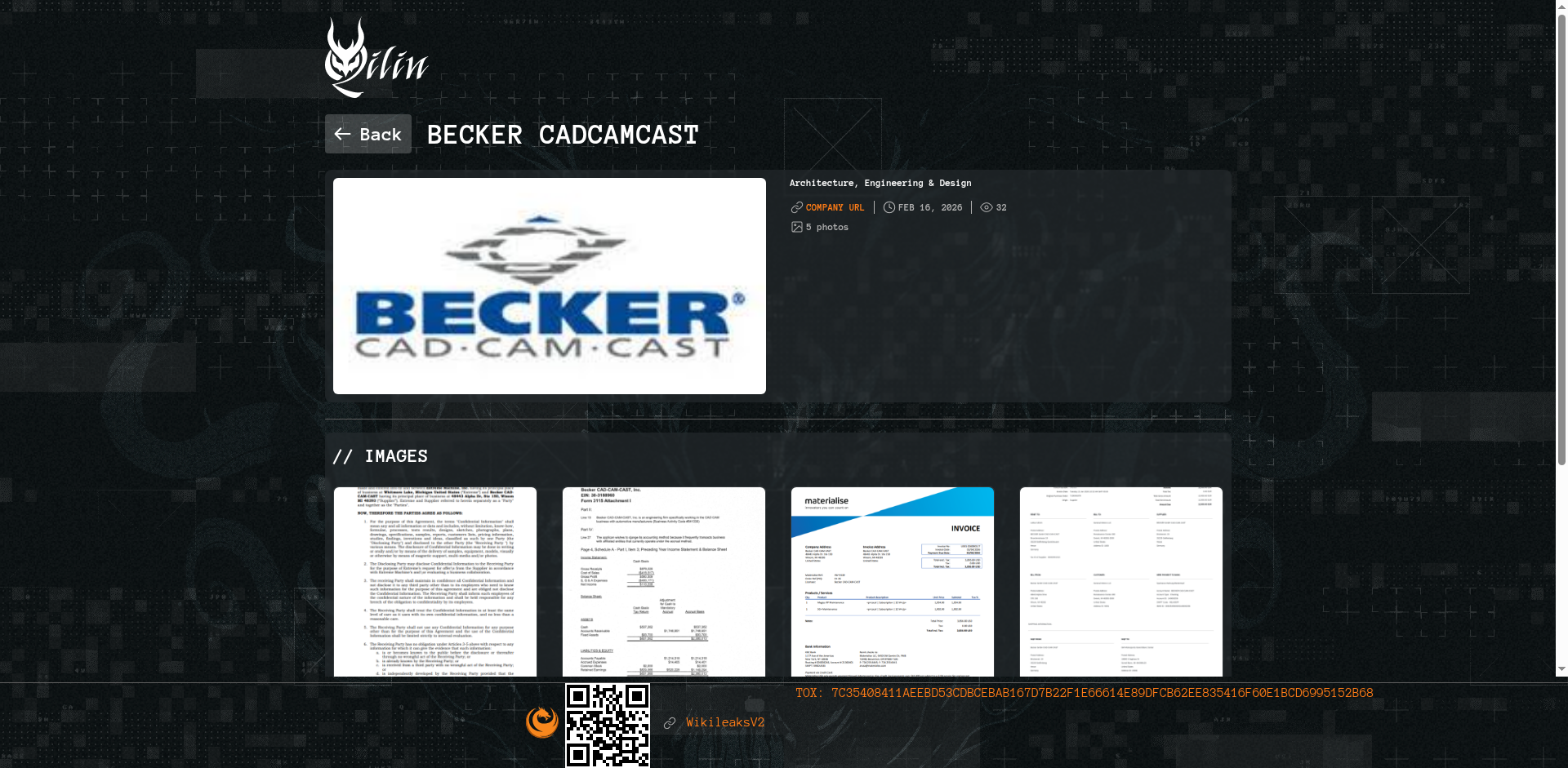 Screenshot del ataque
