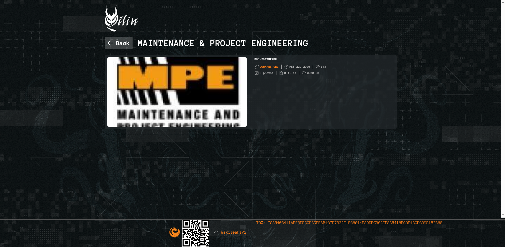 Screenshot del ataque