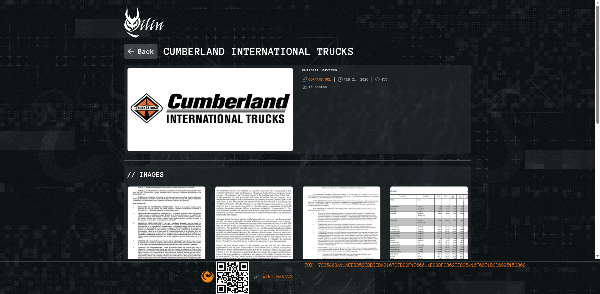 Screenshot del ataque