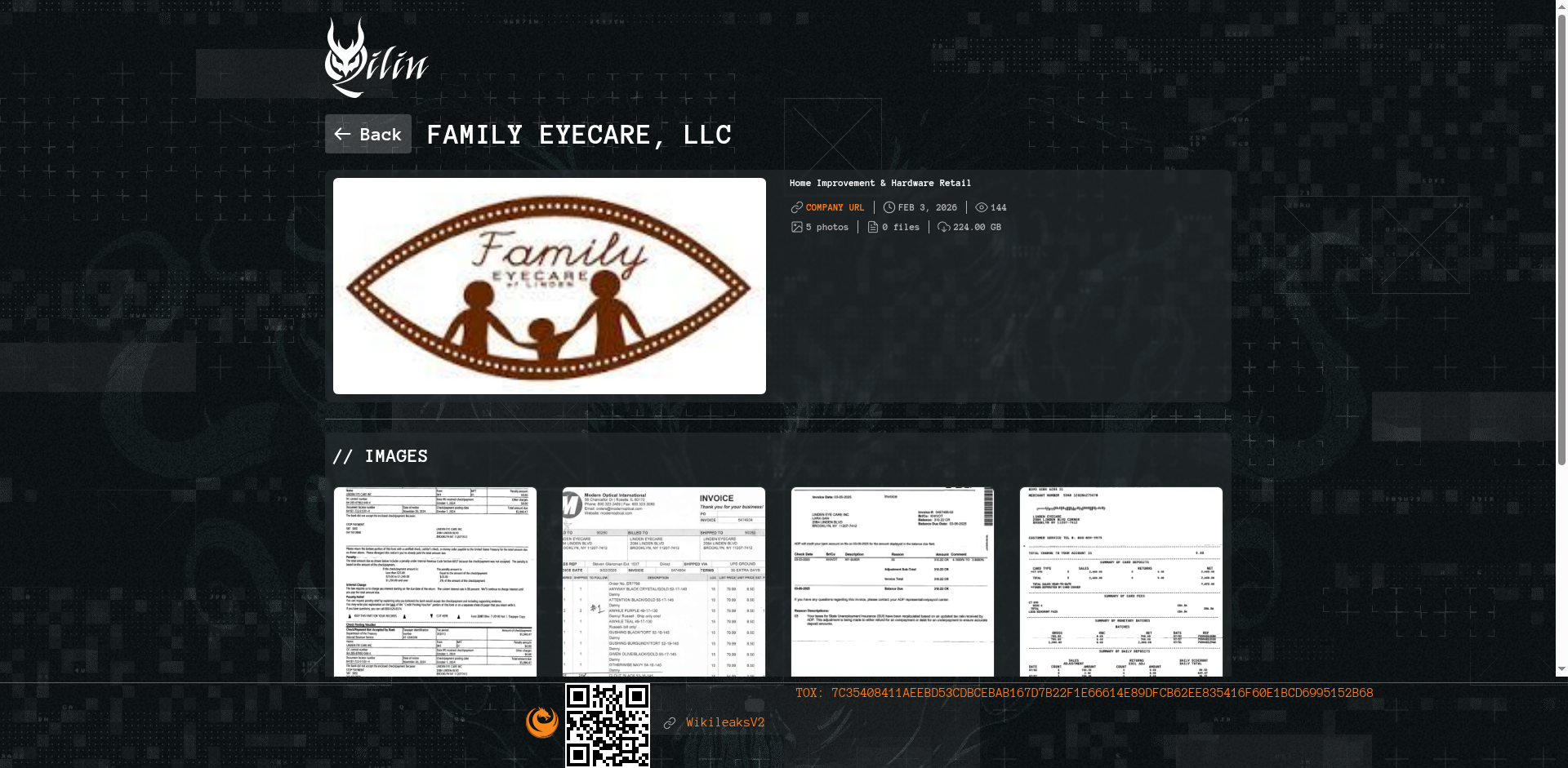 Screenshot del ataque