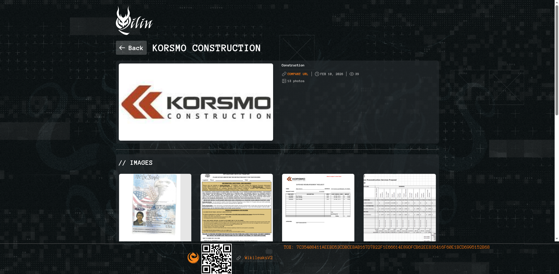 Screenshot del ataque