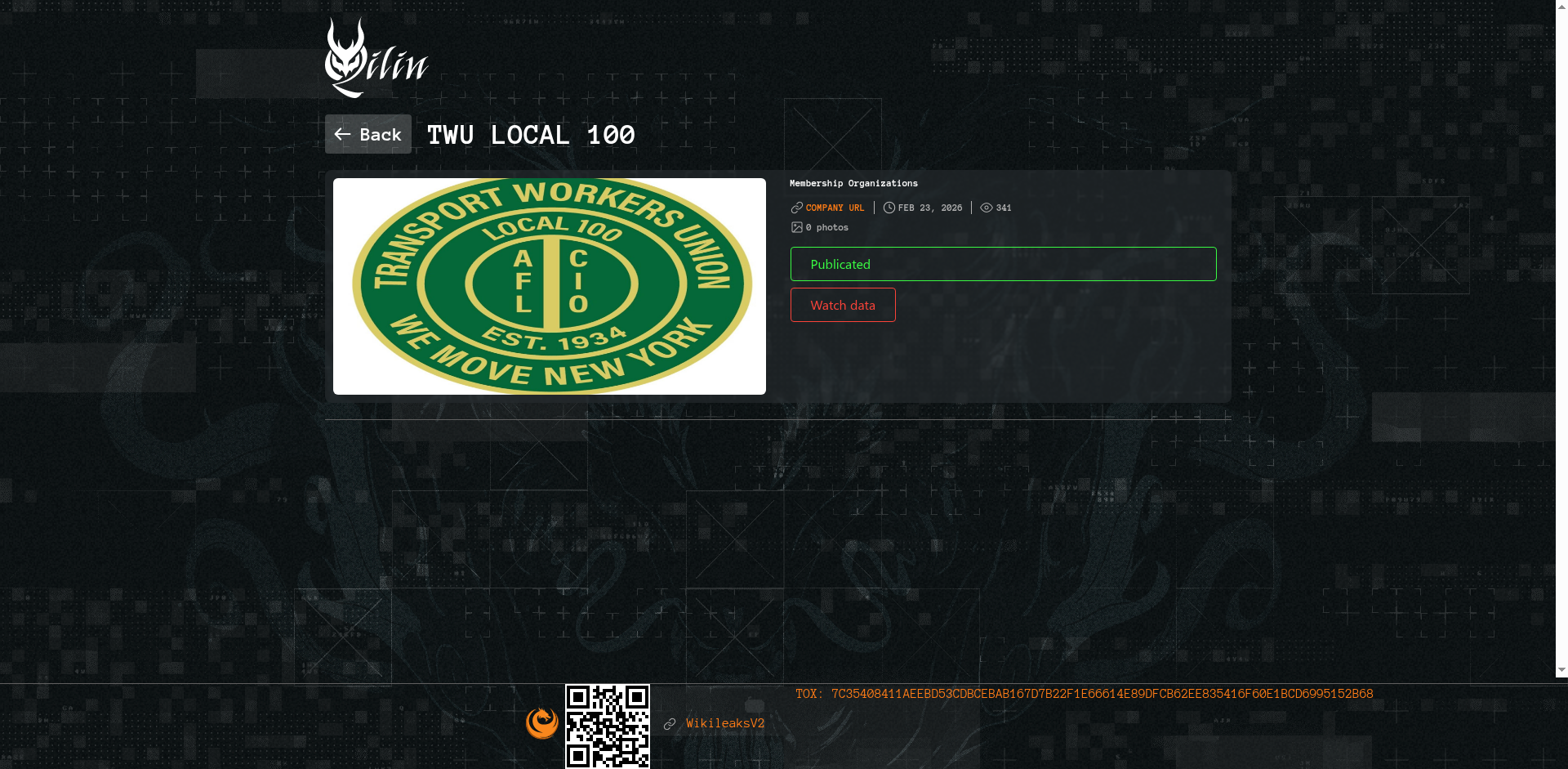 Screenshot del ataque