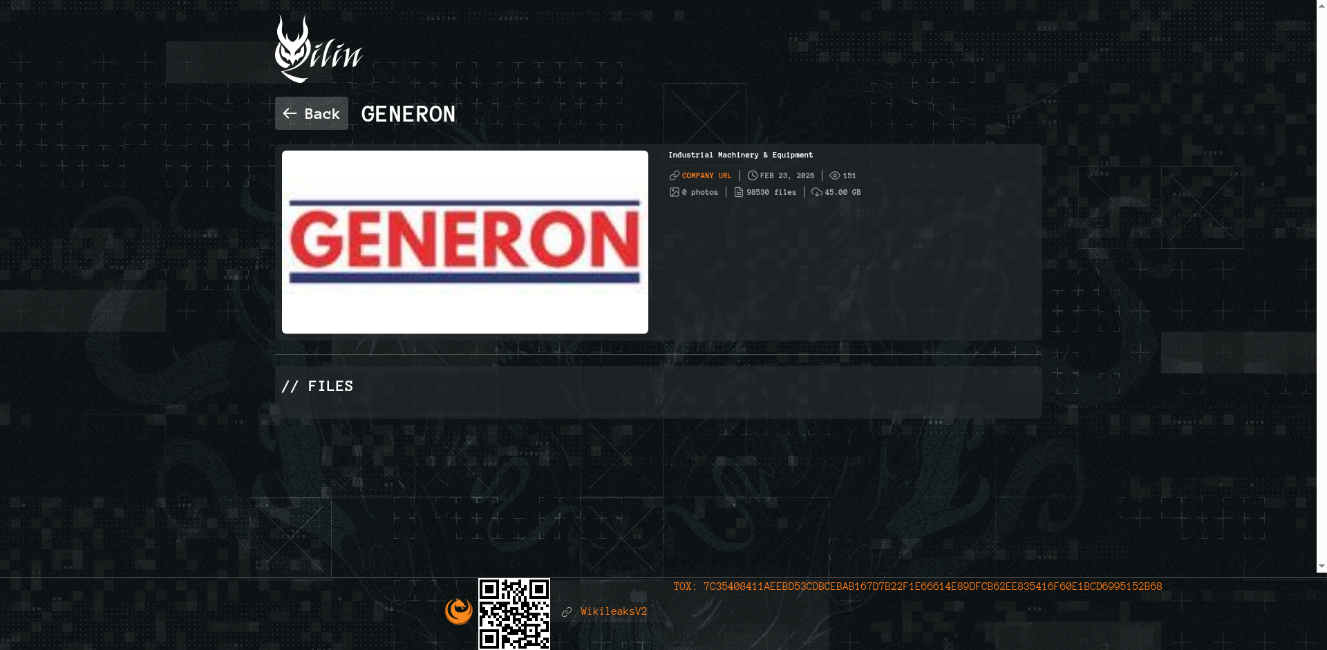 Screenshot del ataque