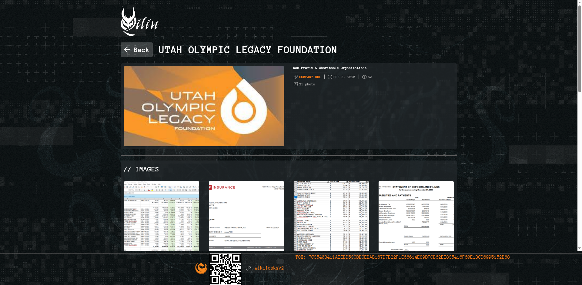 Screenshot del ataque