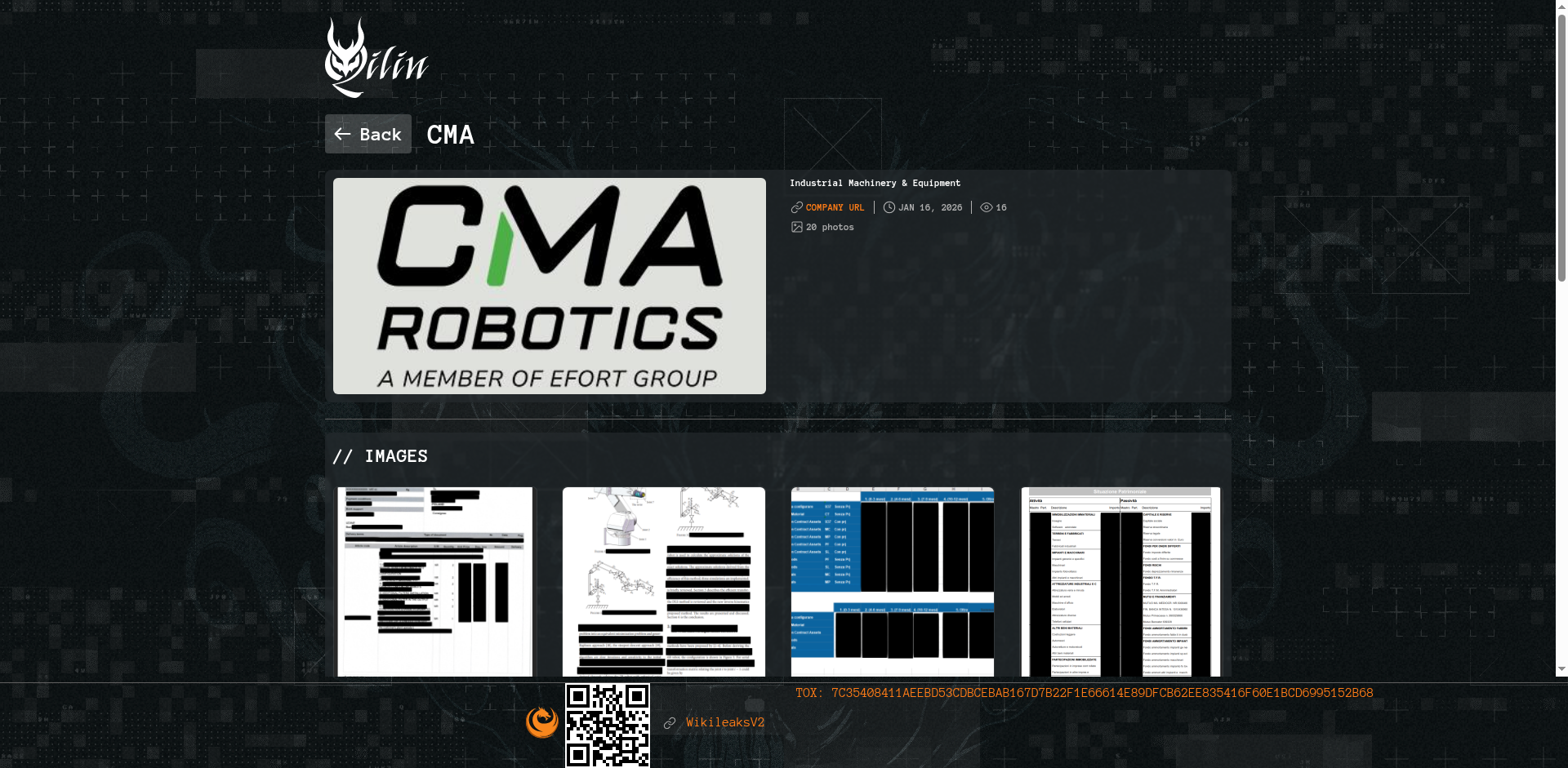 Screenshot del ataque