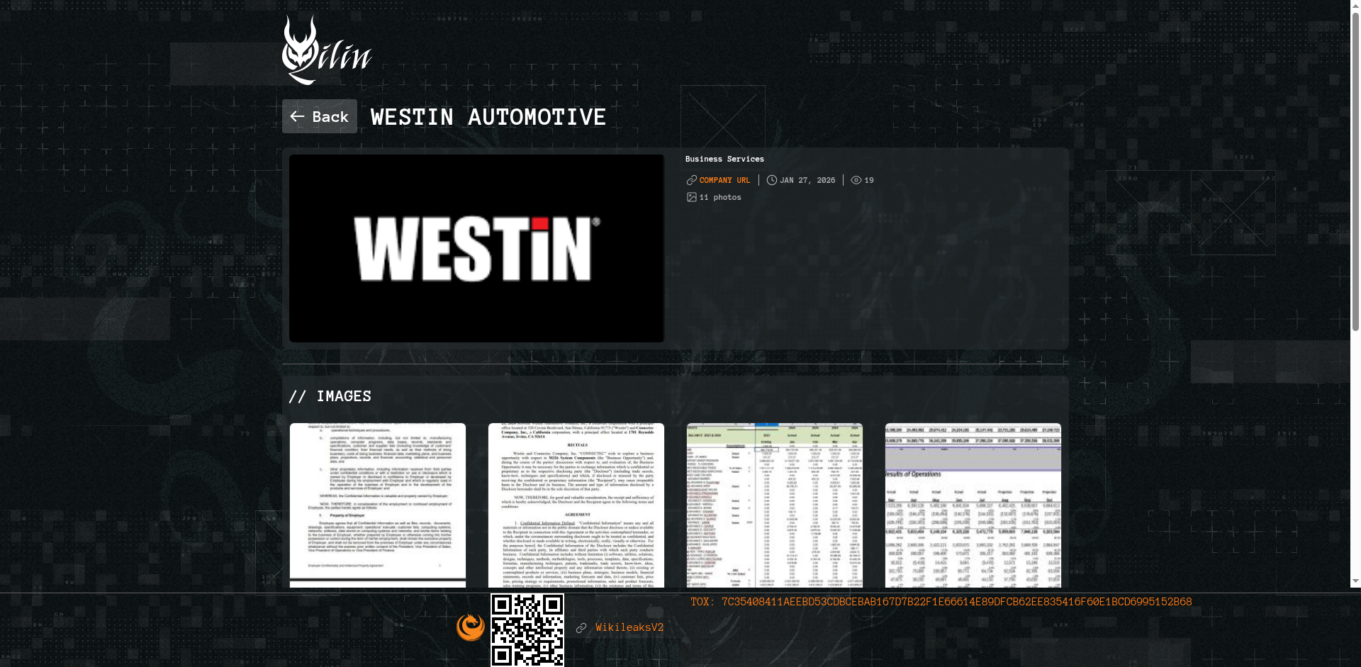 Screenshot del ataque