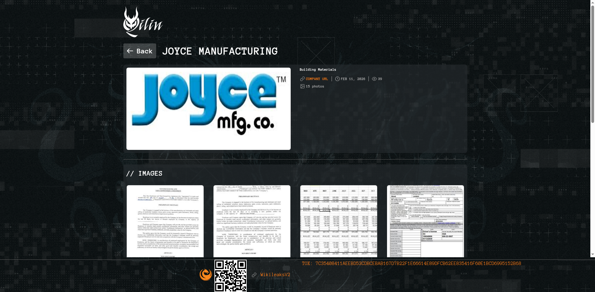 Screenshot del ataque