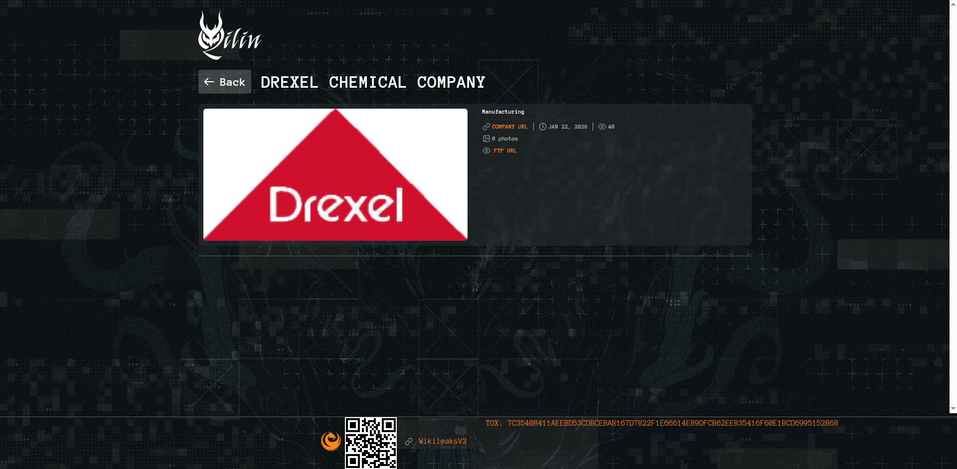 Screenshot del ataque