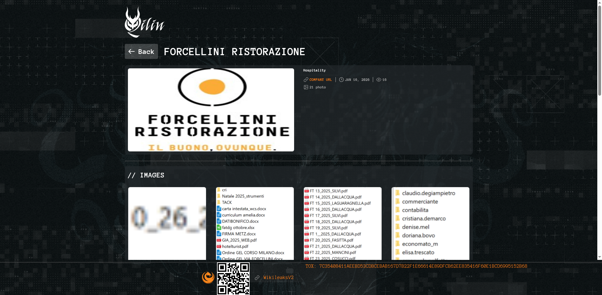 Screenshot del ataque