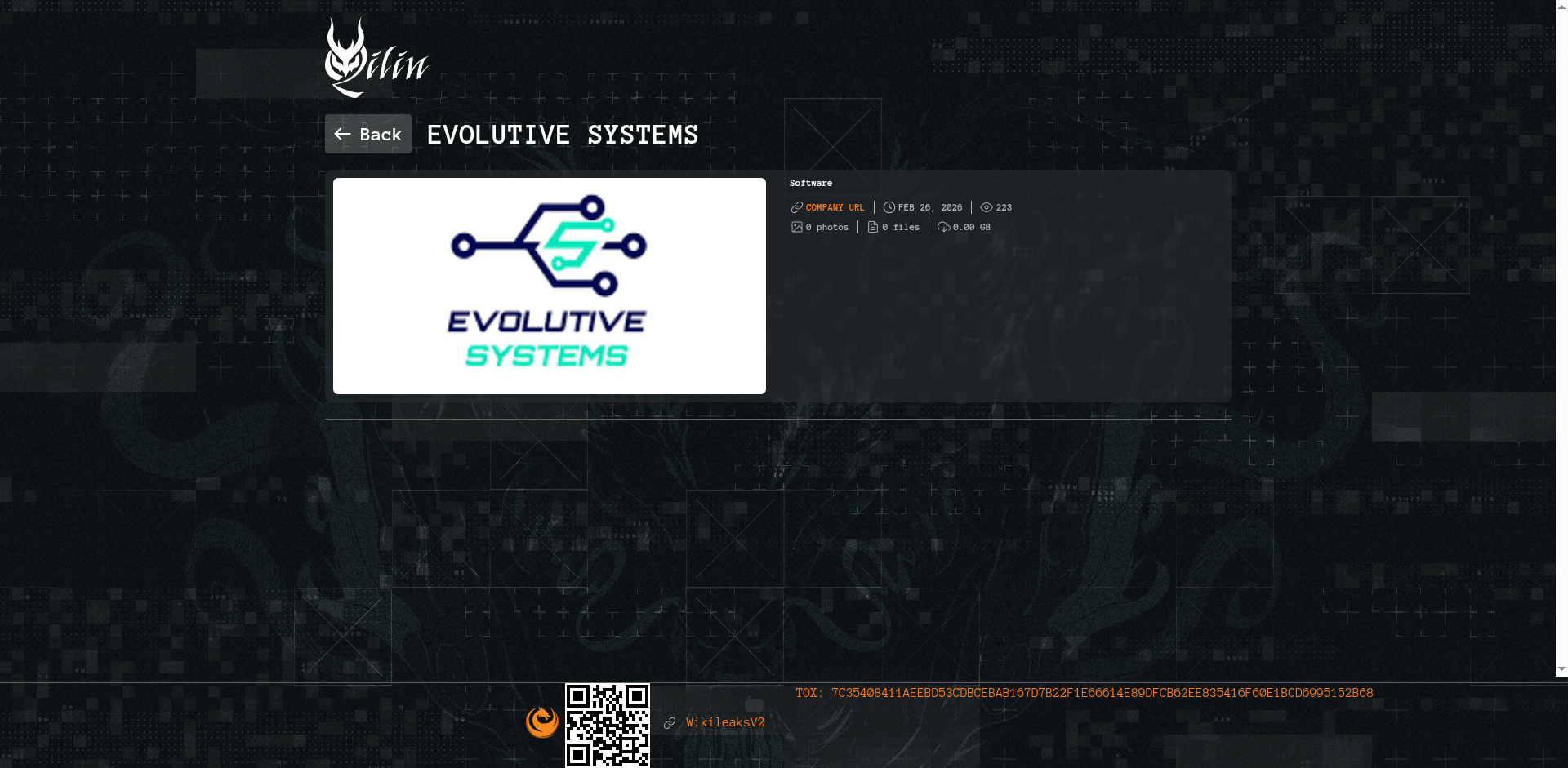 Screenshot del ataque