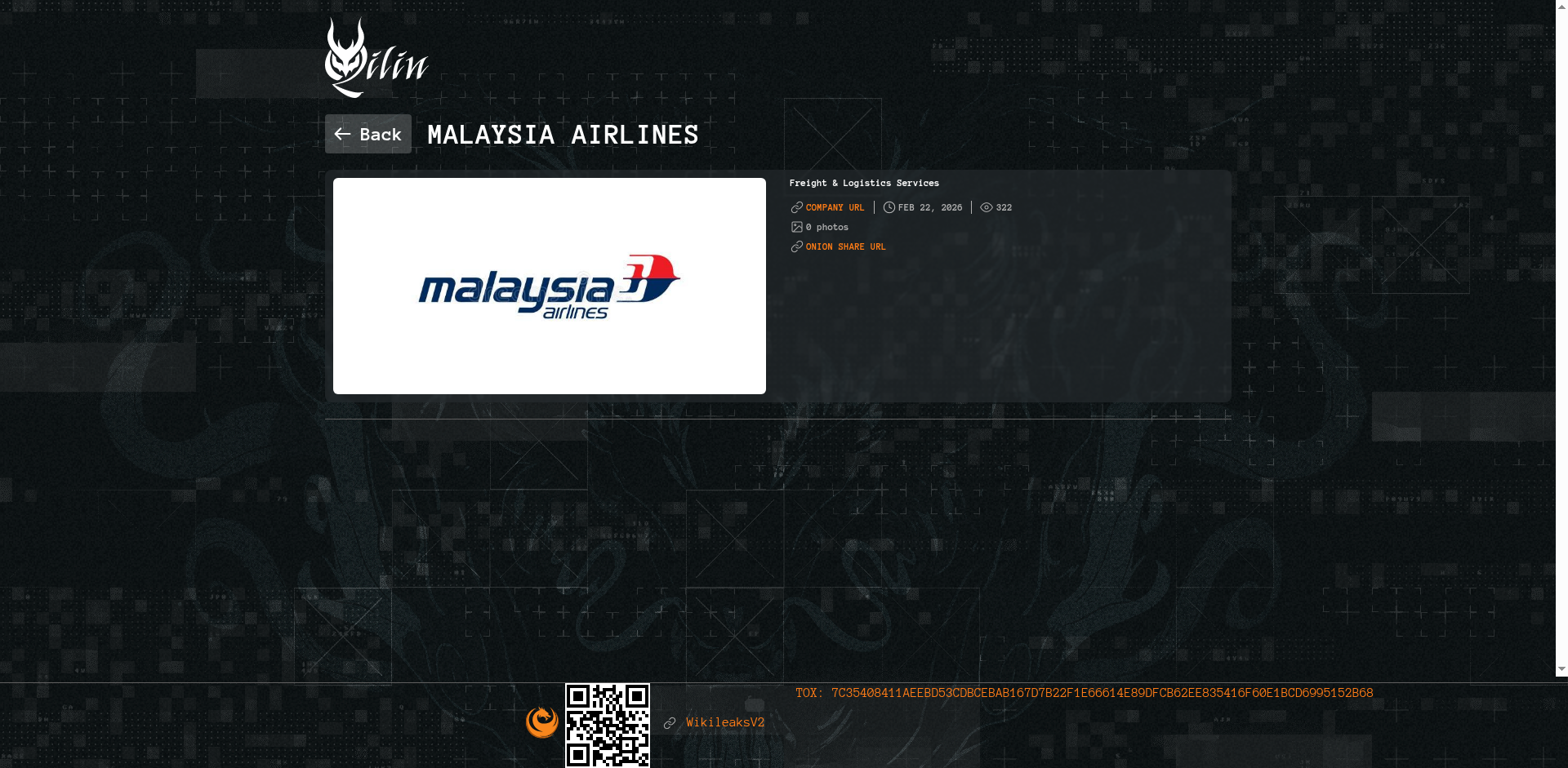 Screenshot del ataque