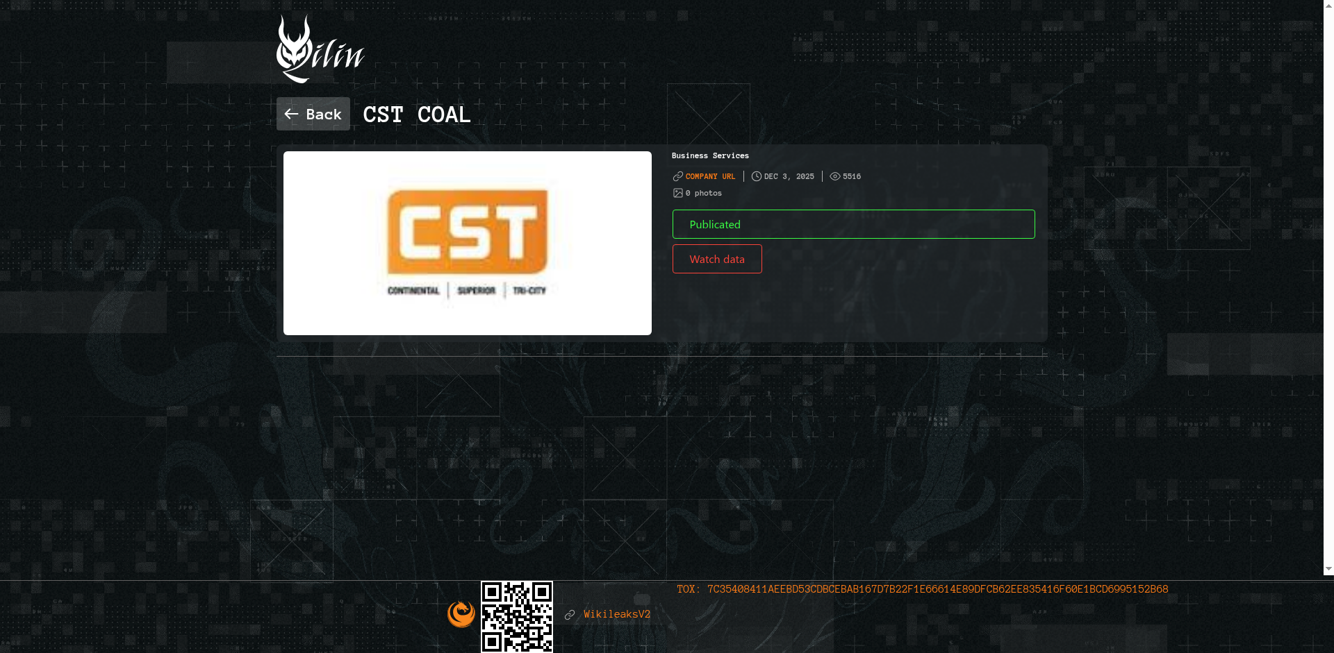 Screenshot del ataque