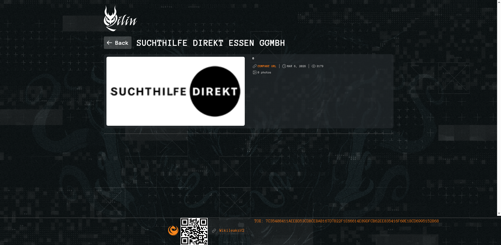 Screenshot del ataque