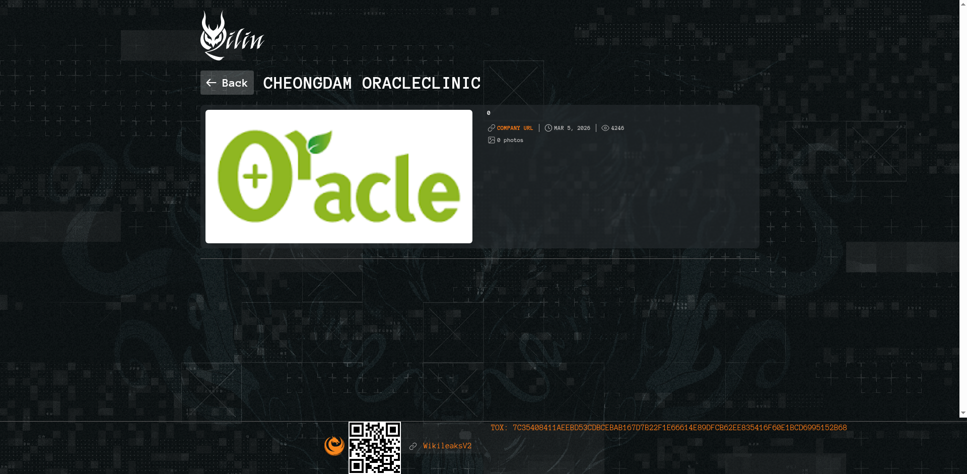 Screenshot del ataque