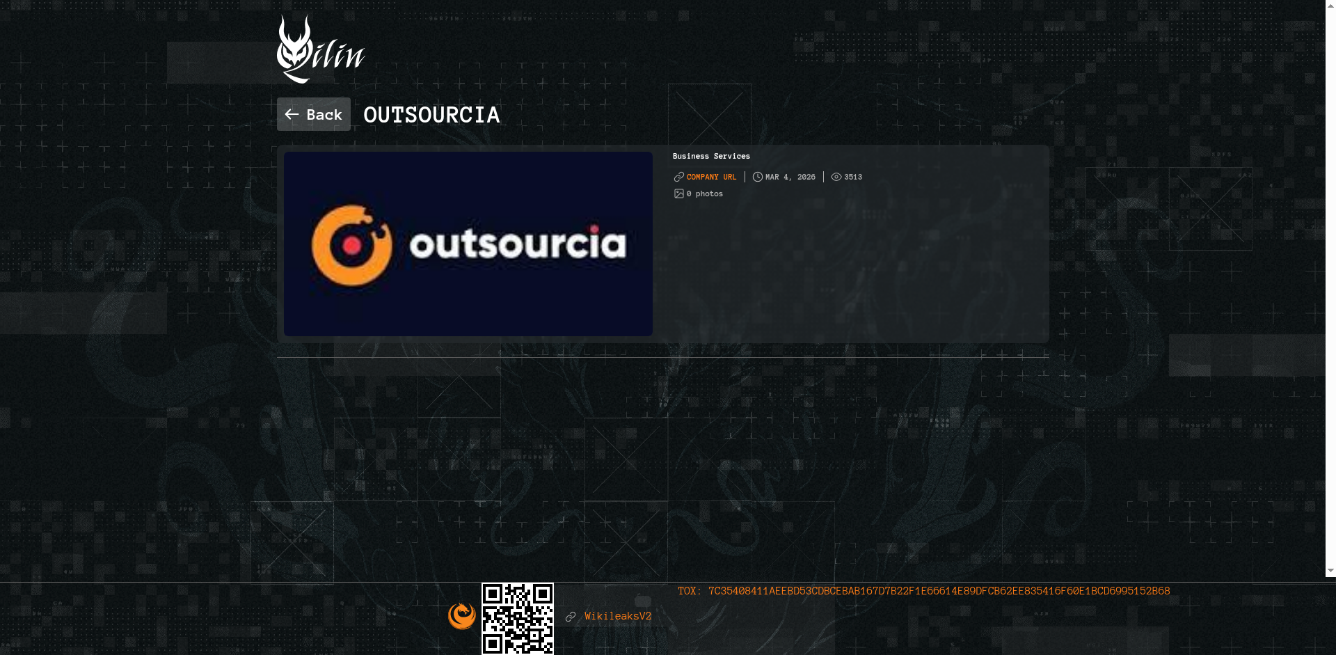 Screenshot del ataque