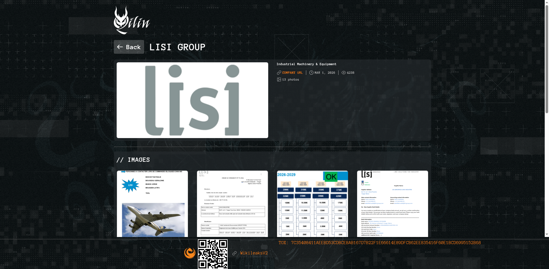 Screenshot del ataque