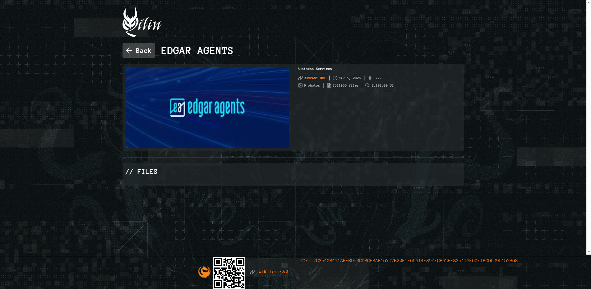 Screenshot del ataque