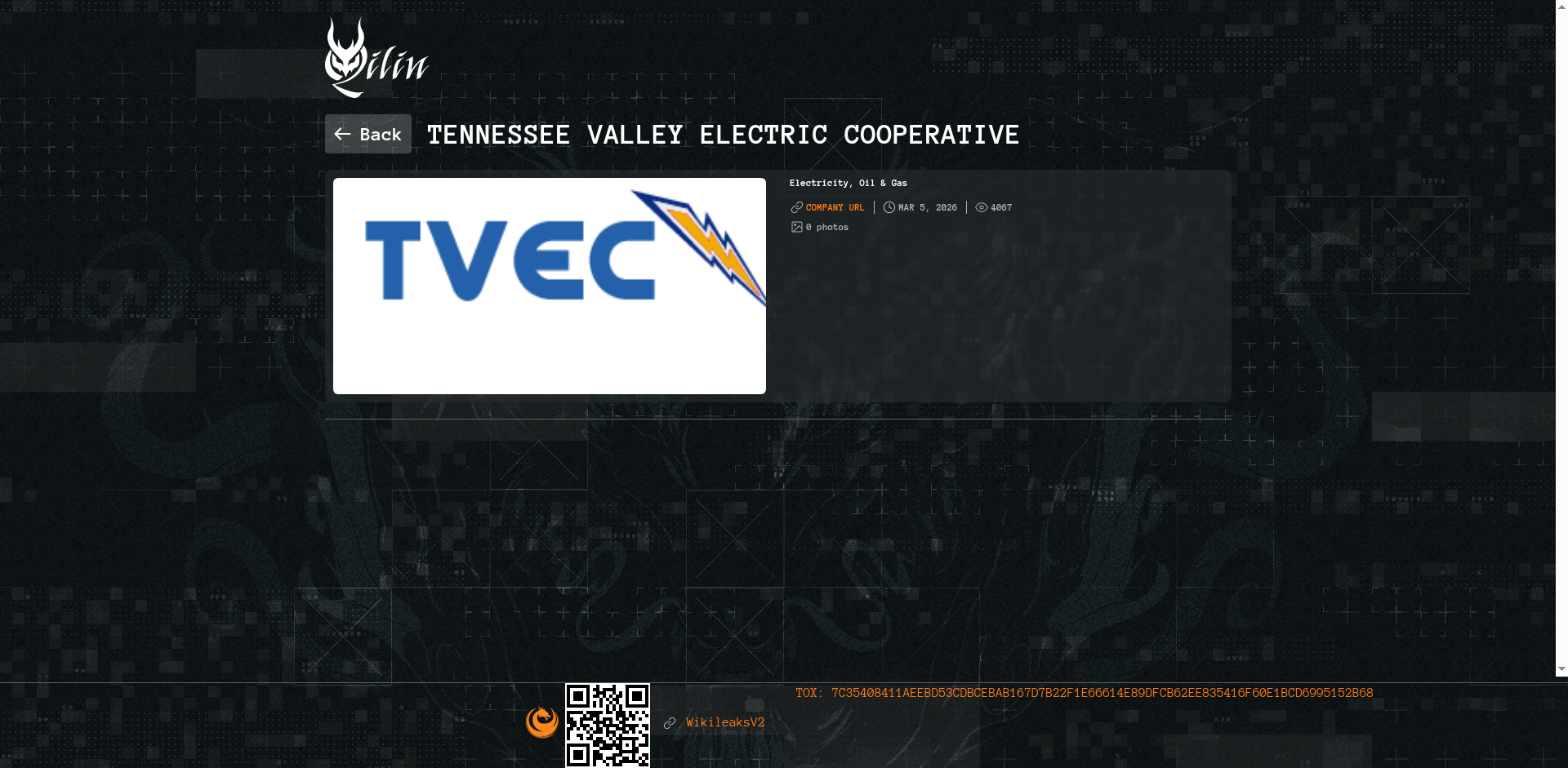 Screenshot del ataque