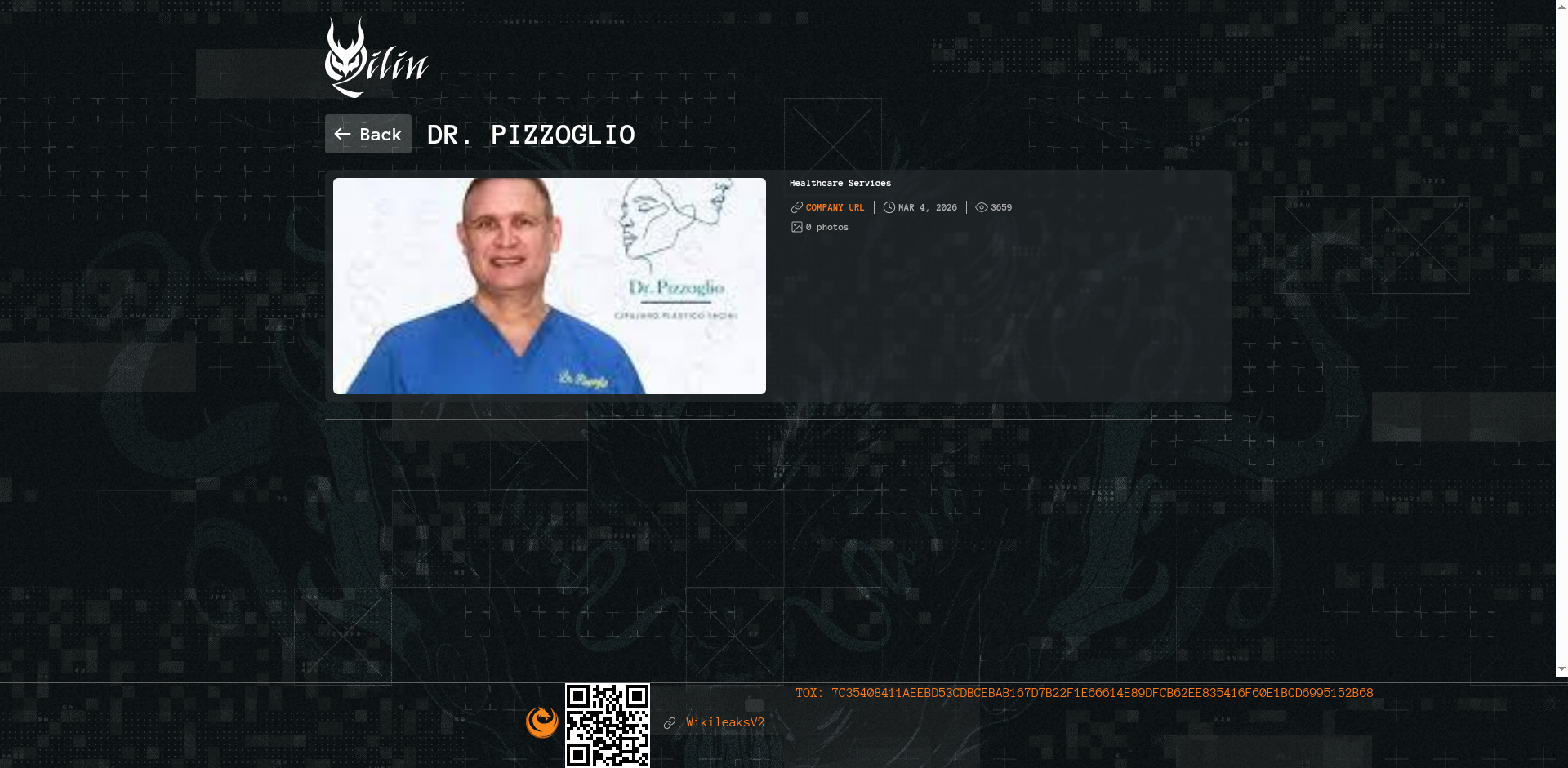 Screenshot del ataque