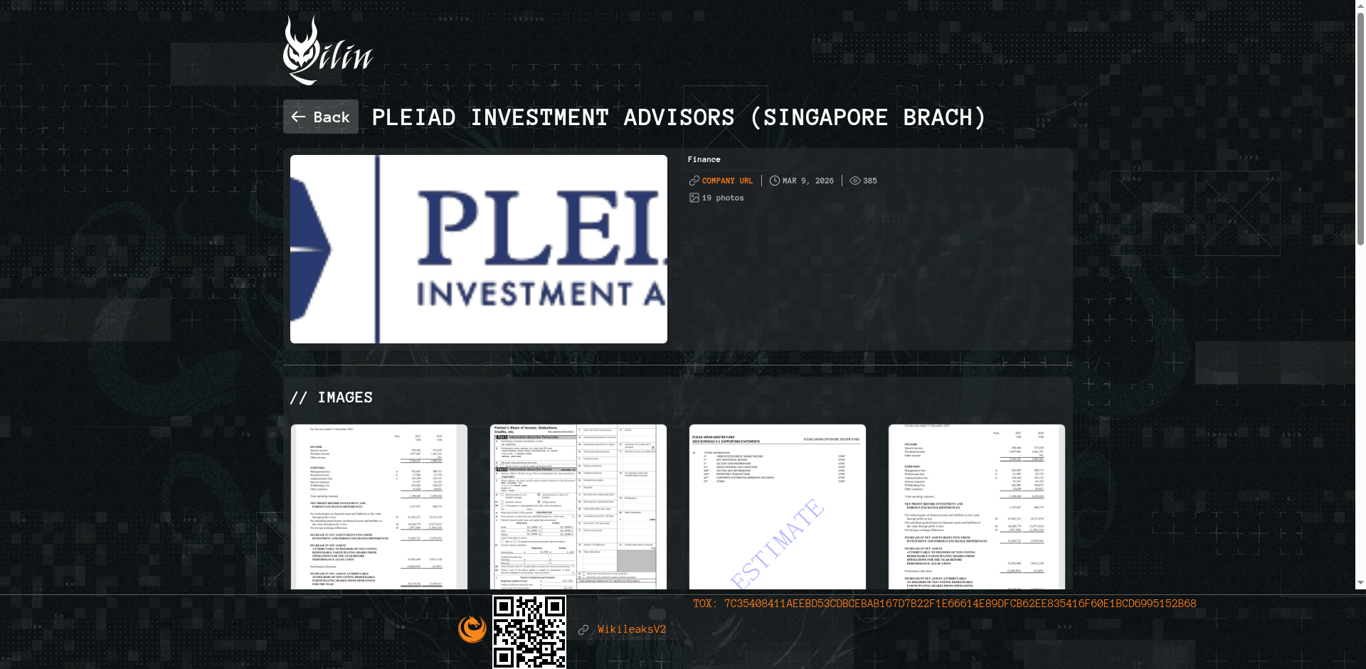 Screenshot del ataque