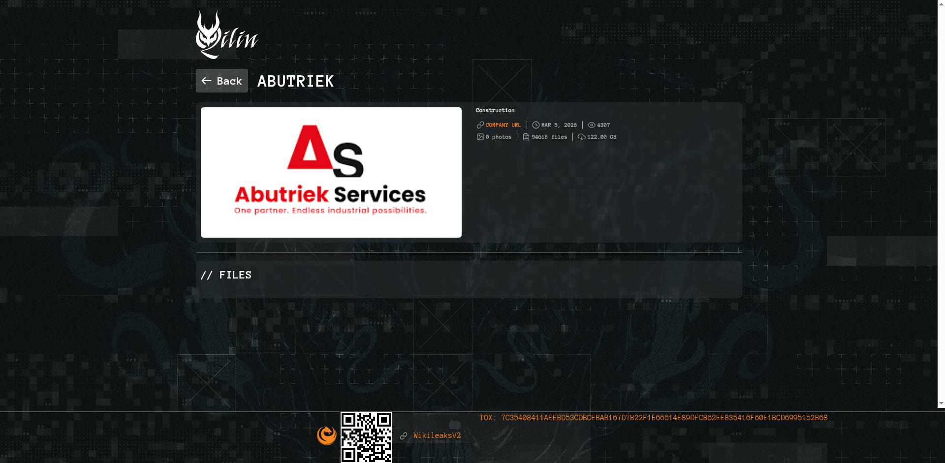 Screenshot del ataque