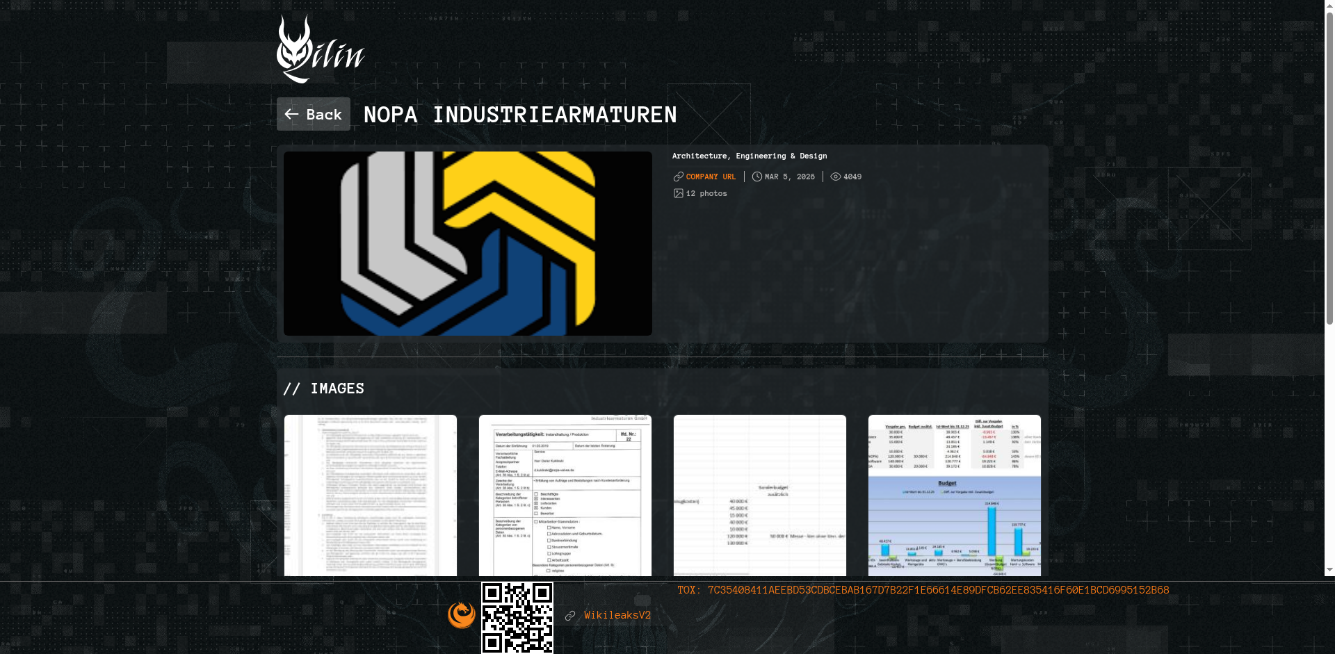 Screenshot del ataque