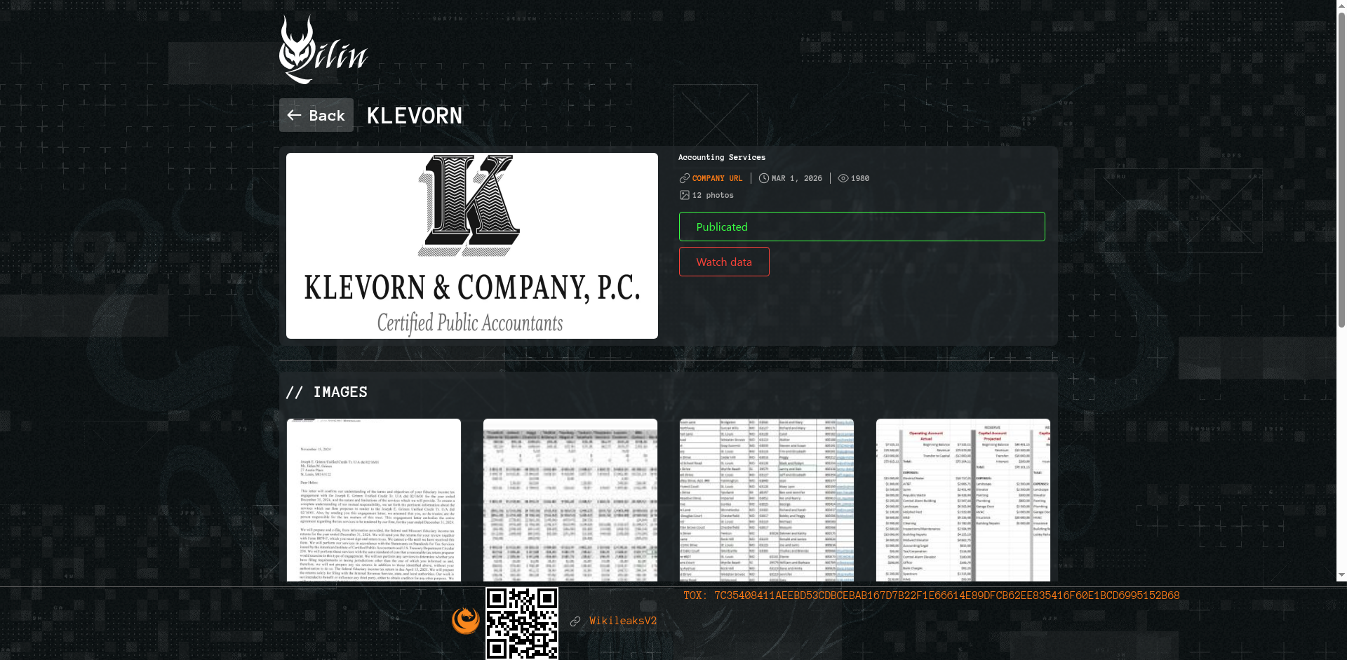 Screenshot del ataque