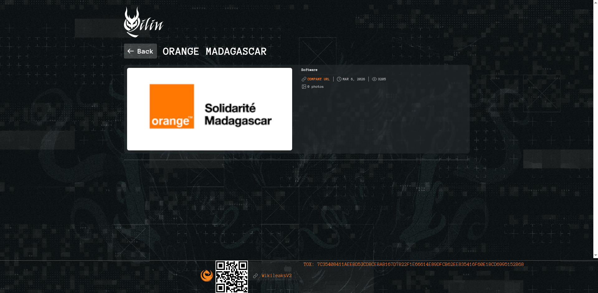 Screenshot del ataque