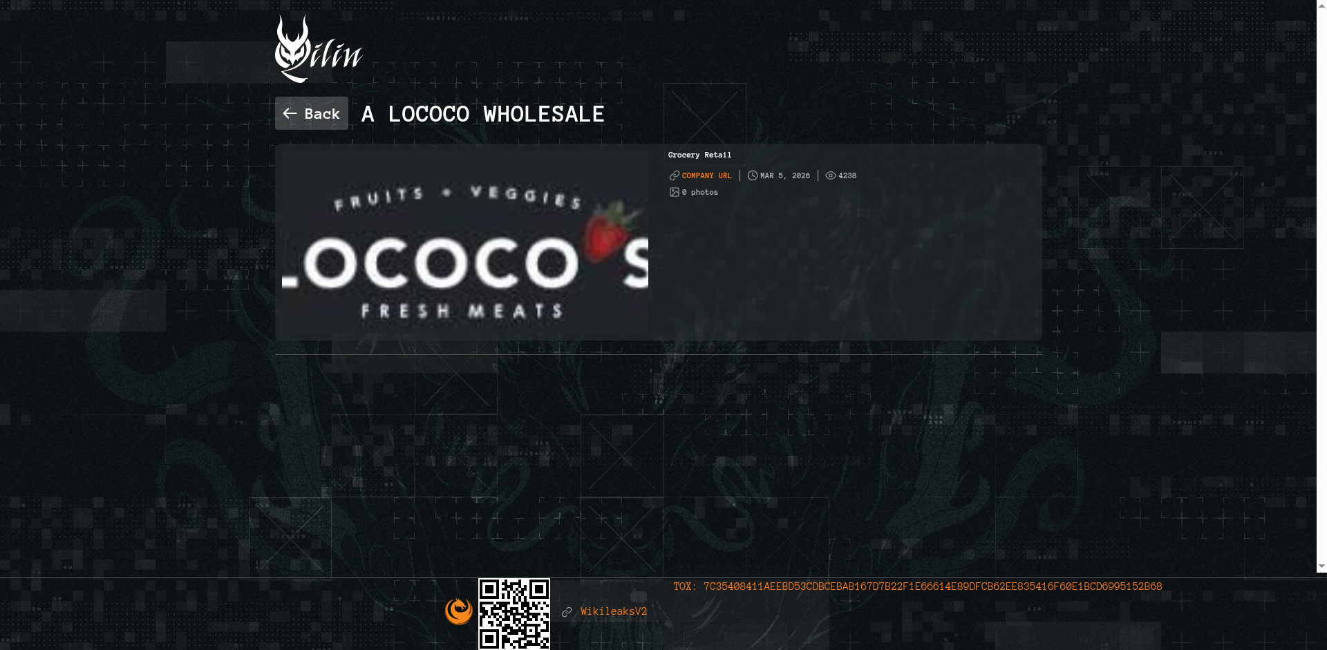 Screenshot del ataque