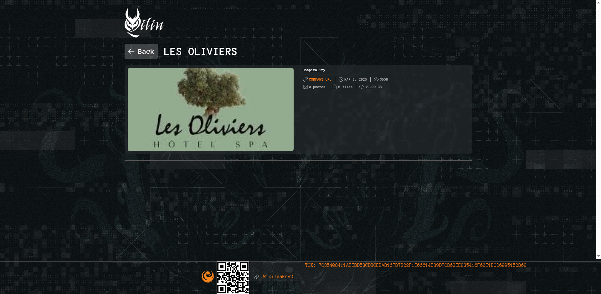 Screenshot del ataque