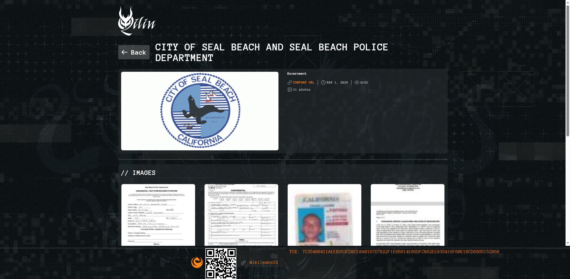 Screenshot del ataque