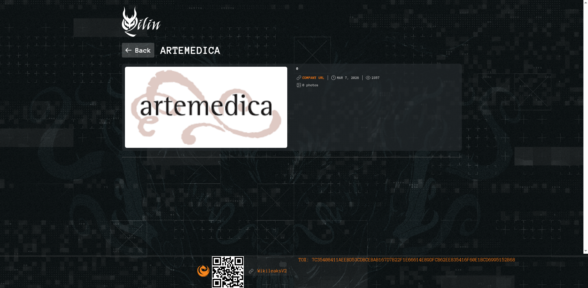 Screenshot del ataque