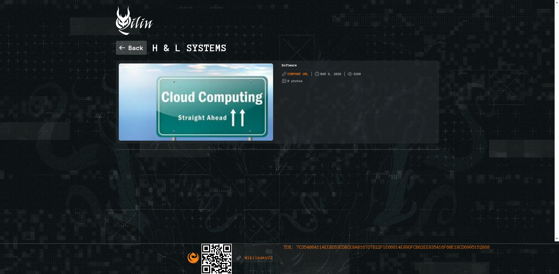 Screenshot del ataque