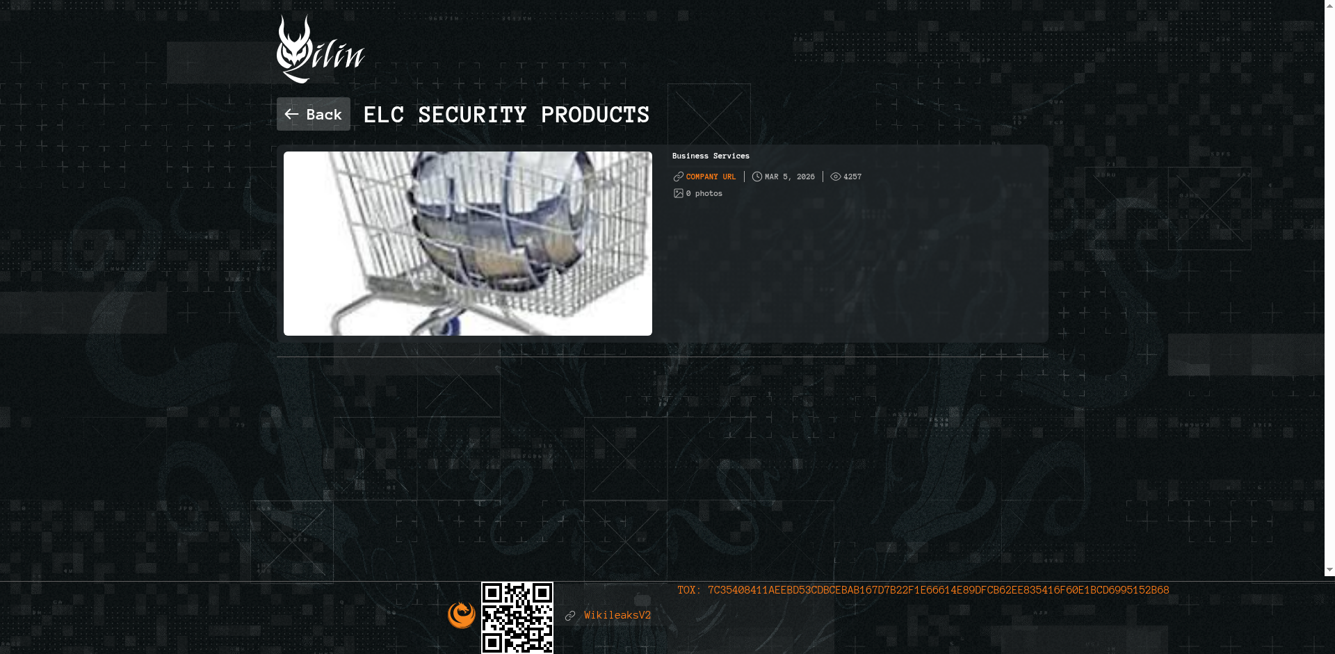 Screenshot del ataque