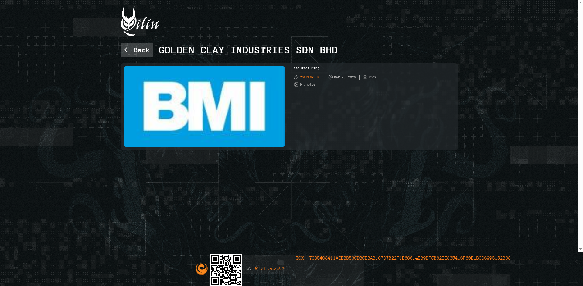 Screenshot del ataque