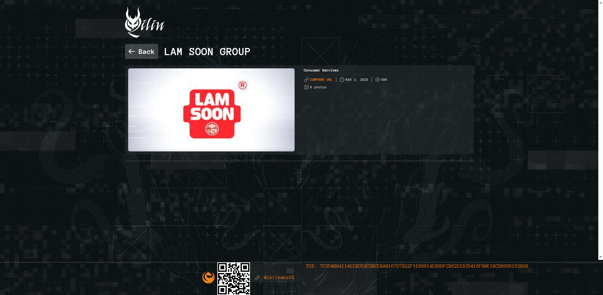 Screenshot del ataque