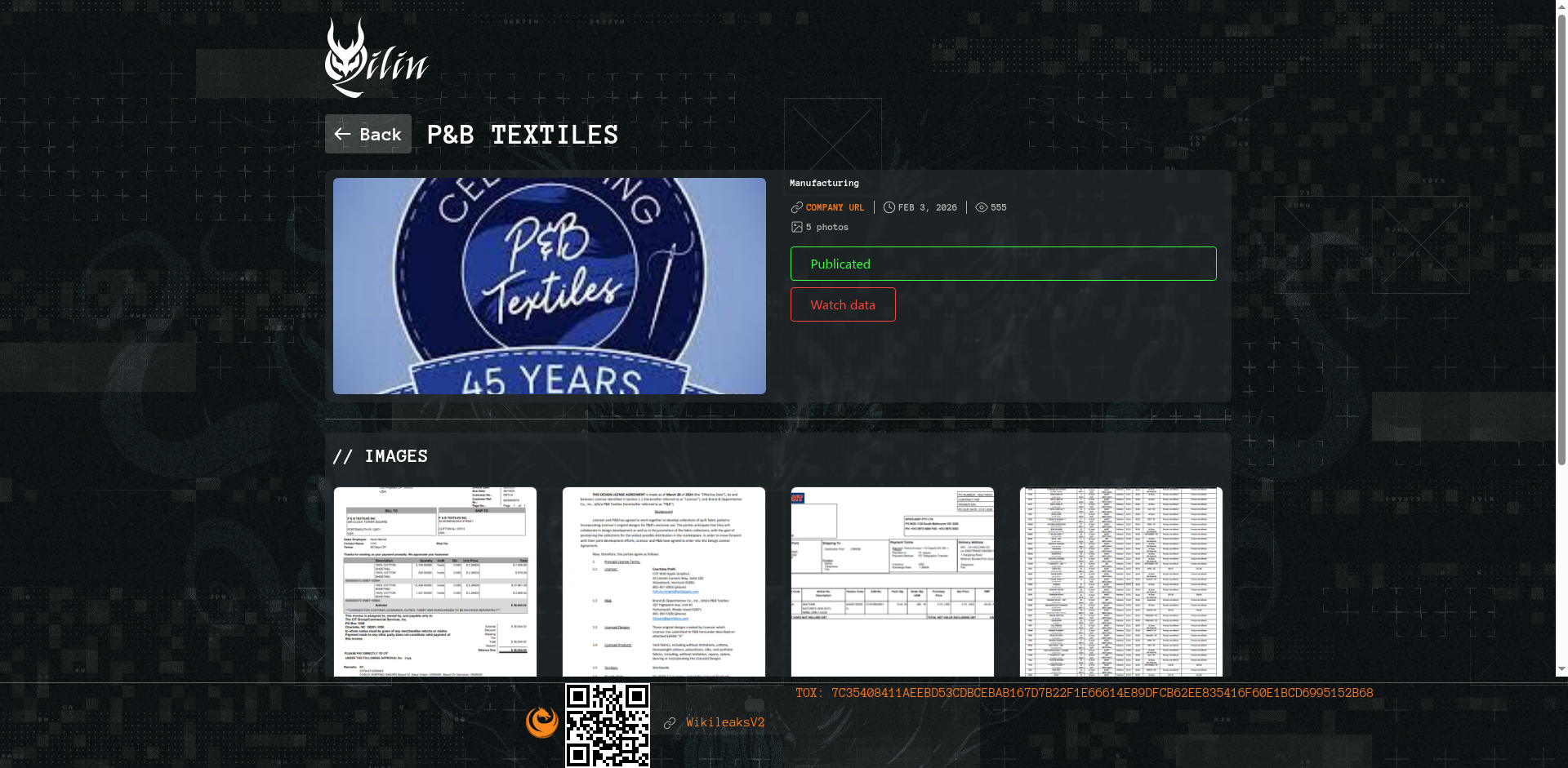 Screenshot del ataque