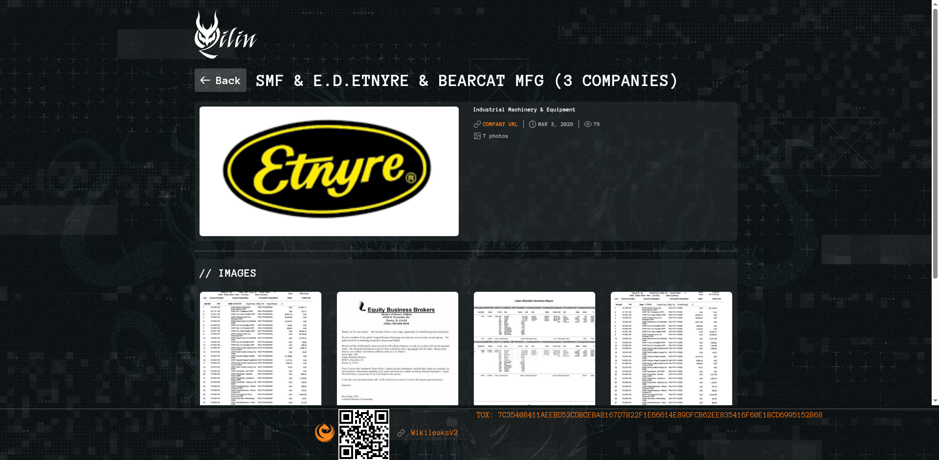 Screenshot del ataque