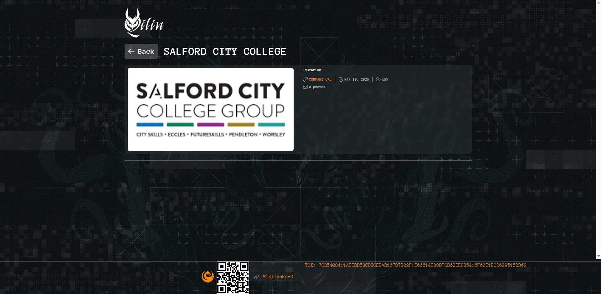 Screenshot del ataque