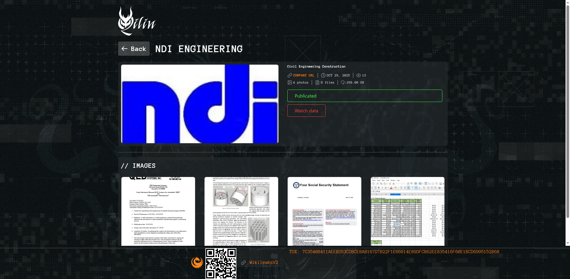 Screenshot del ataque