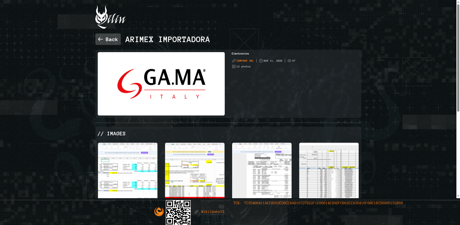 Screenshot del ataque