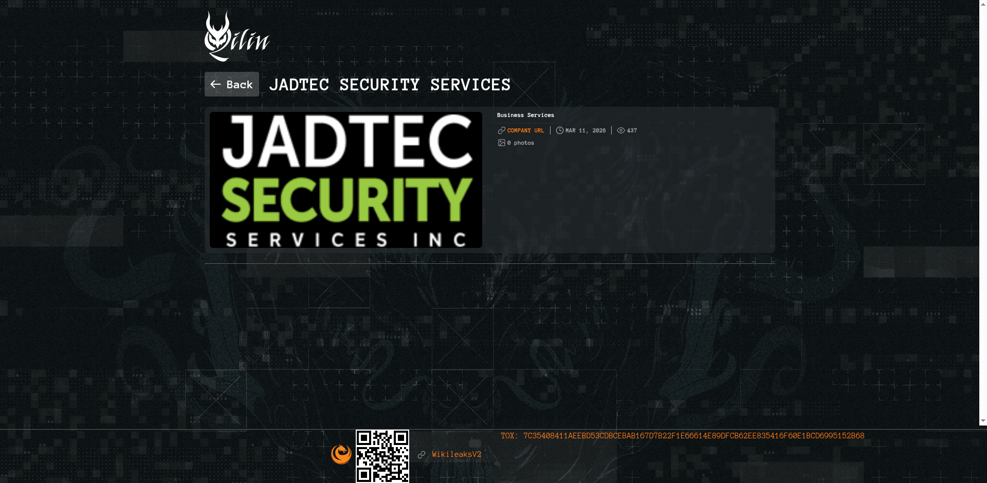 Screenshot del ataque