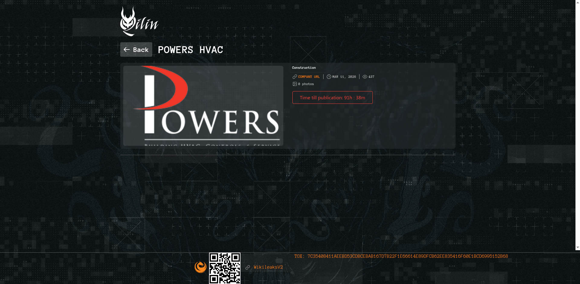 Screenshot del ataque