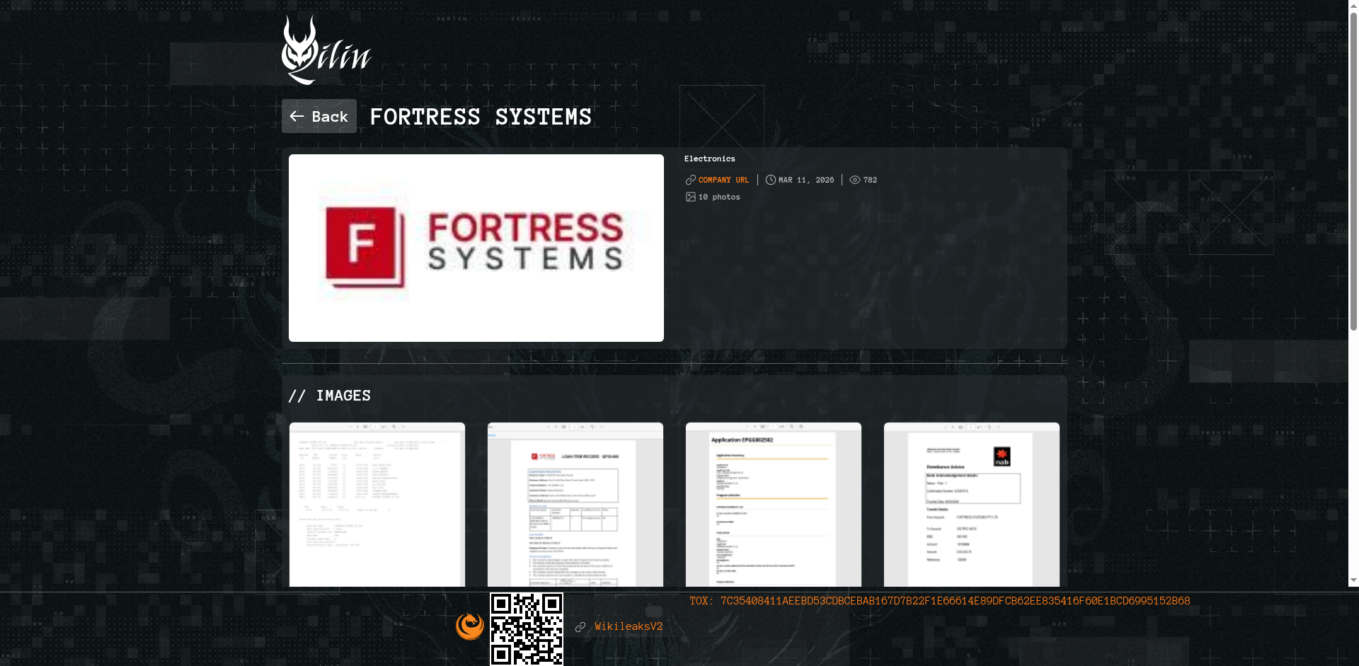 Screenshot del ataque