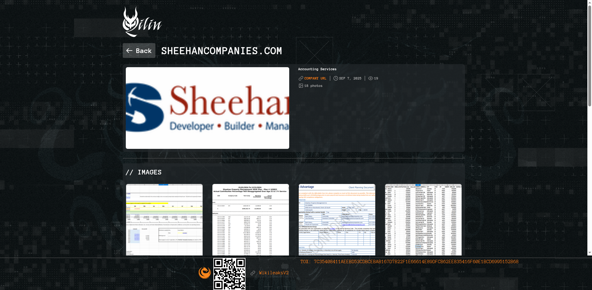 Screenshot del ataque