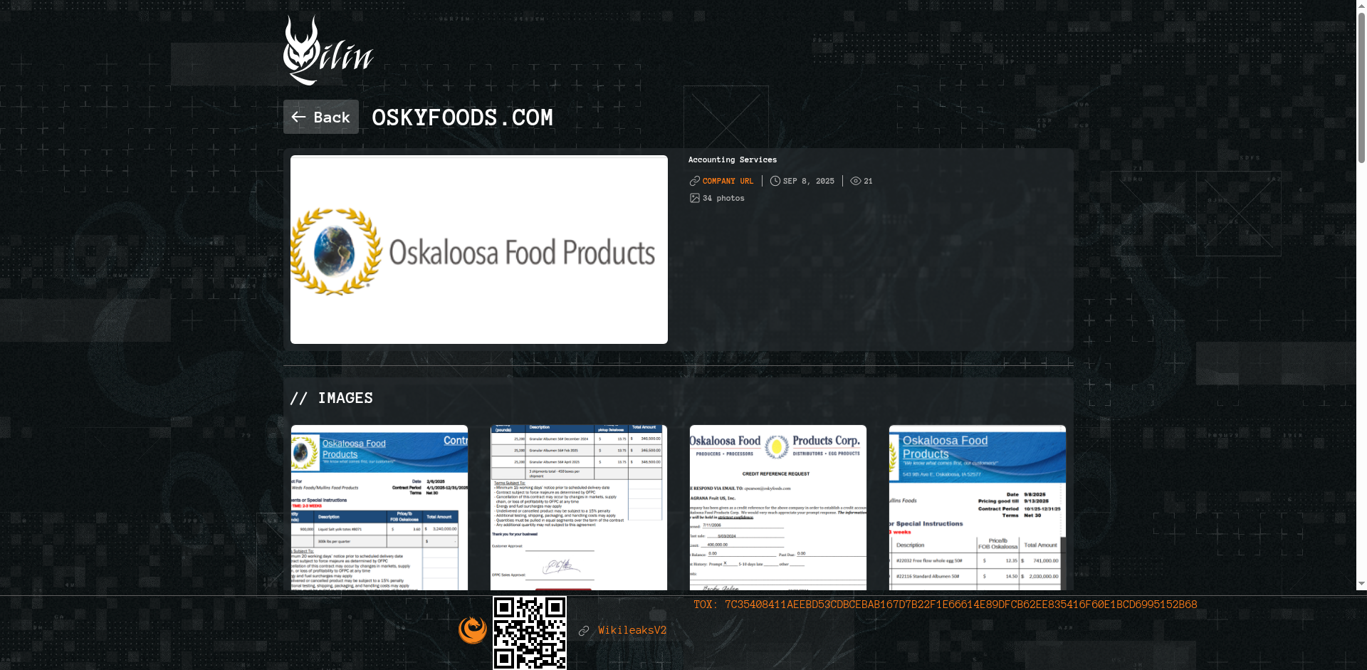 Screenshot del ataque